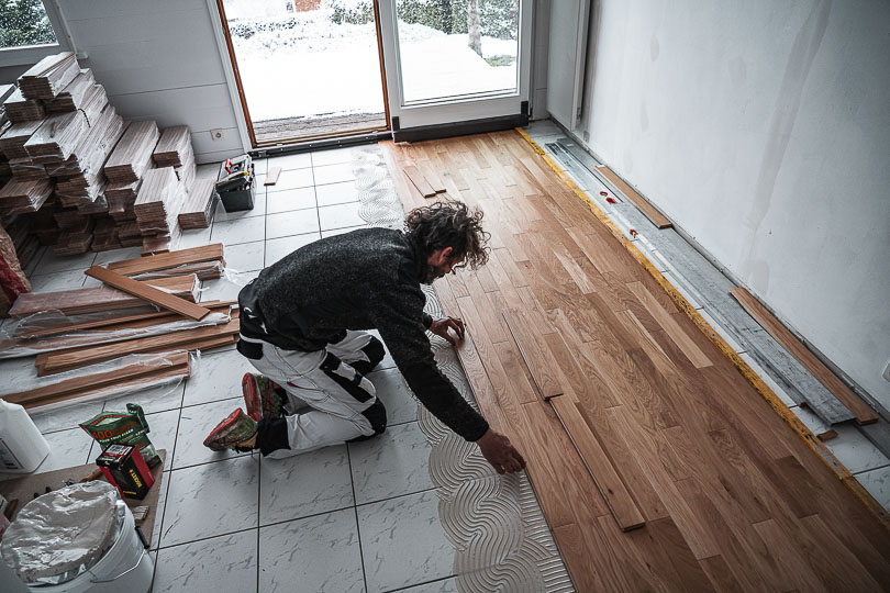 Rénovation de parquet à Gérardmer