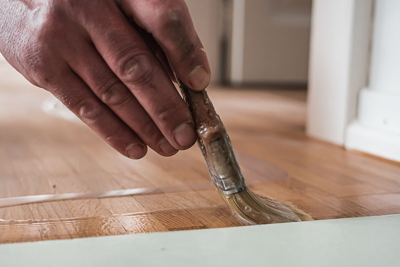 Finition de parquet dans les Vosges